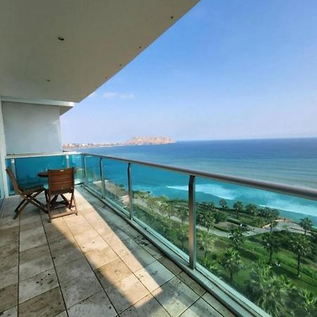 Exclusivo Y Moderno Depa En Miraflores Vista Al Mar Y A La Ciudad Amoblado Apartments Лима Экстерьер фото