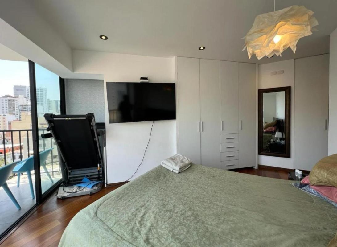 Exclusivo Y Moderno Depa En Miraflores Vista Al Mar Y A La Ciudad Amoblado Apartments Лима Экстерьер фото